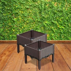 SOGA 2X 40cm Raised Planter Box  Garden Bed with Legs